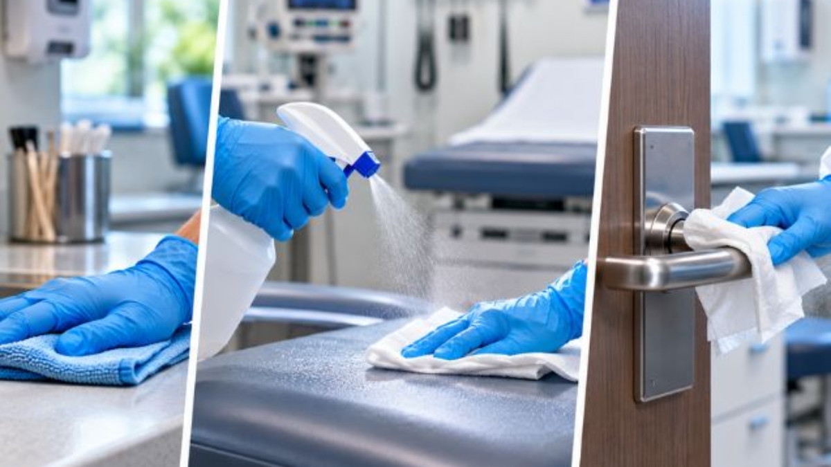 Cleaning vs. Sanitizing vs. Disinfecting For Medical Cleaning